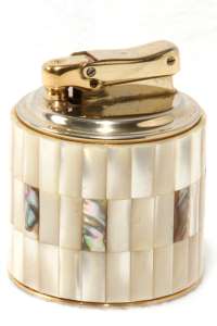 Colibri Mother of Pearl Table Lighter