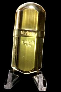 Marlboro No. 6 Brass Slip Lighter 