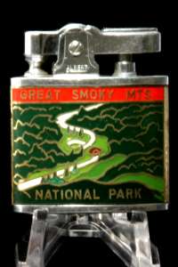 Albert Great Smoky Mountains National Park Super DeLuxe Automatic Lighter