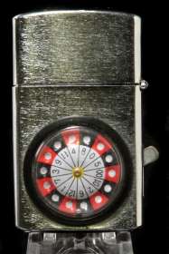 Novelty Roulette Wheel Case Lighter