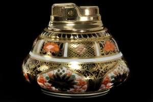 Ronson Royal Crown Derby Table Lighter