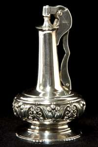 Ronson Silverplate Decanter Table Lighter