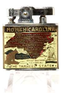Continental North Carolina States Lighter
