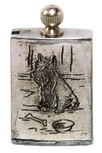 The Match King Scotty Dog Striker Lighter