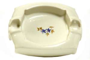 National Porcelain Guardsman Safety Ashtray