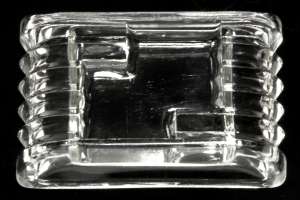 Libbey Glass Art Deco Ashtray