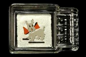 Owens-Illinois Scottie Dog Ashtray