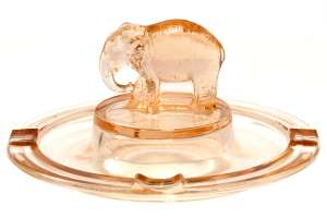 L. E. Smith / Greensburg Elephant Ashtray