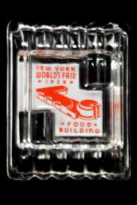 NY World's Fair 1939 Art Deco Ashtray
