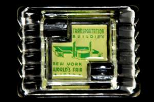 NY World's Fair 1939 Art Deco Ashtray