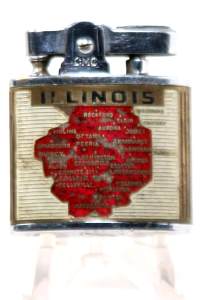 Continental Illinois States Lighter