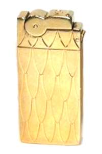 ASR Ascot Semi-Automatic Lighter Gold 