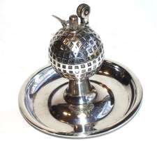 Golf Ball Sterling Silver Table Lighter