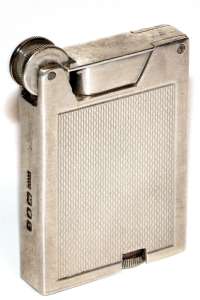 S&S Double Wheel Silver Lighter