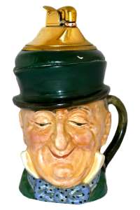 Evans/Royal Doulton Mr Micawber Table Lighter