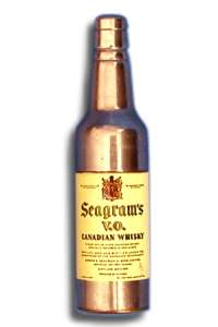 KEM Seagrams Whiskey Bottle Lighter