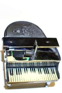 Piano Table Lighter Occupied Japan