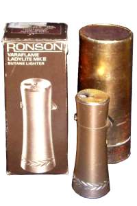 Ronson Varaflame Ladylight MKII Butane Lighter