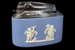Ronson Wedgewood Table Lighter