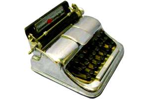 Typewriter Table Lighter