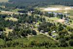 Aerial view of old Fisher