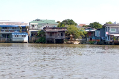 by Chao Phraya River