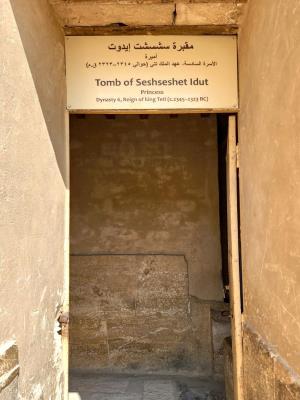 Tomb of Princess Seshseshet Idut