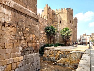 Bab al-Futuh & Wall