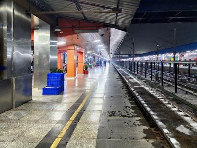 Delhi Train Station Platform 1