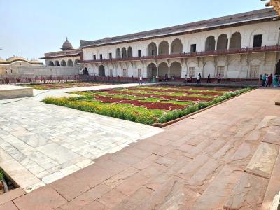 Anguri Bagh & Rang Mahal - Agra Fort Complex