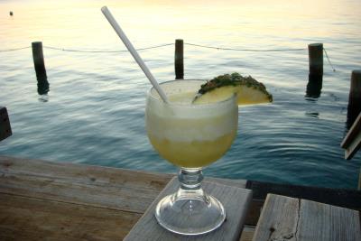 Rum & Pineapple Sunset