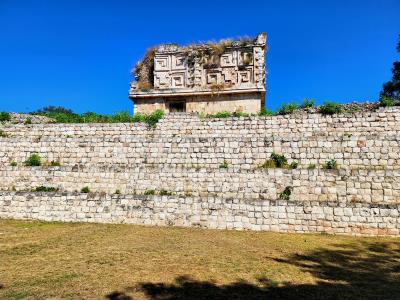 Uxmal - By the House of the Governor