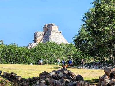 Uxmal - View by the House of the Governor