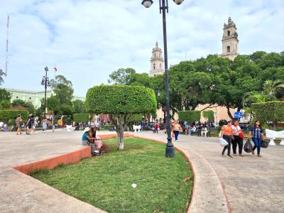 Plaza Grande Merida Mexico