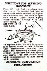 Masonlite Lighter