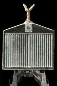Permanent Match Rolls Royce Grill Striker Lighter