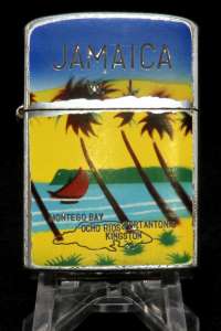 Penguin Case Lighter Jamaica