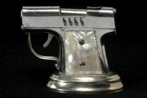 Continental Pistol Table Lighter