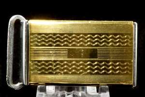 Federal Belt Buckle Lighter Occupied Japan