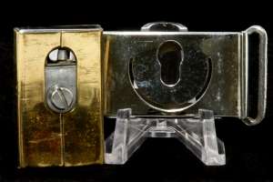 Federal Belt Buckle Lighter Occupied Japan