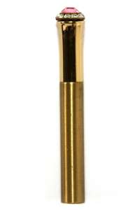 Lazy Pink Lipstick Tube Lighter by Richard Hodnut
