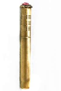Cleopatra Jeweled Lipstick Tube Lighter