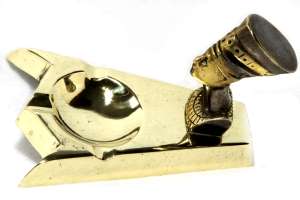 Nefertiti Brass Ashtray