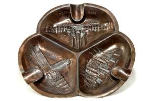 1933-34 Chicago World's Fair Art Deco Ashtray