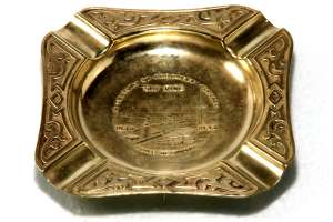1933 Chicago World's Fair Art Deco Ashtray