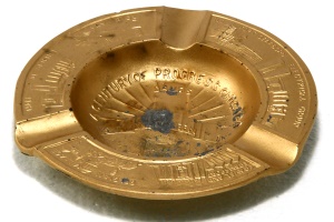 1934 Chicago World's Fair Art Deco Ashtray
