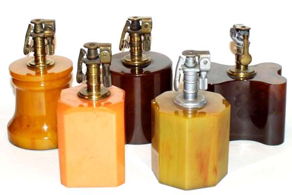 Everflow Bakelite Table Lighters