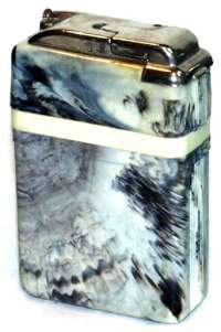 Pac-A-Lite Cigarette Case and Lighter