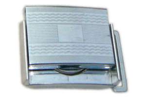 Federal Belt Buckle Lighter Occupied Japan