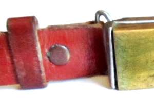 Federal Belt Buckle Lighter Occupied Japan